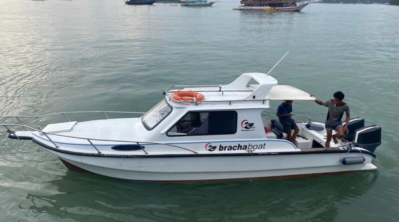 Kapal Kecil Speedboat Kendaraan Di Air