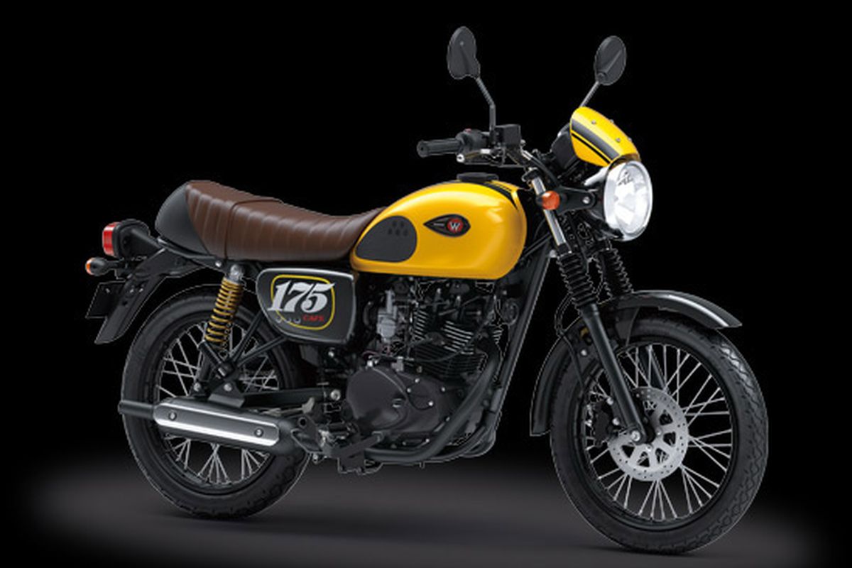 Kawasaki W175 Motor Bergaya Klasik Yang Tangguh Dan Stylish