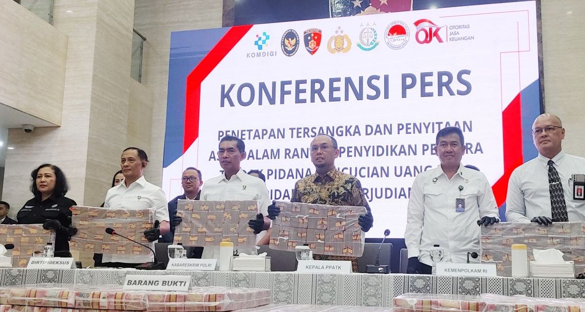 Polisi Bongkar Pencucian Uang Judol Lewat 17 Perusahaan Fiktif