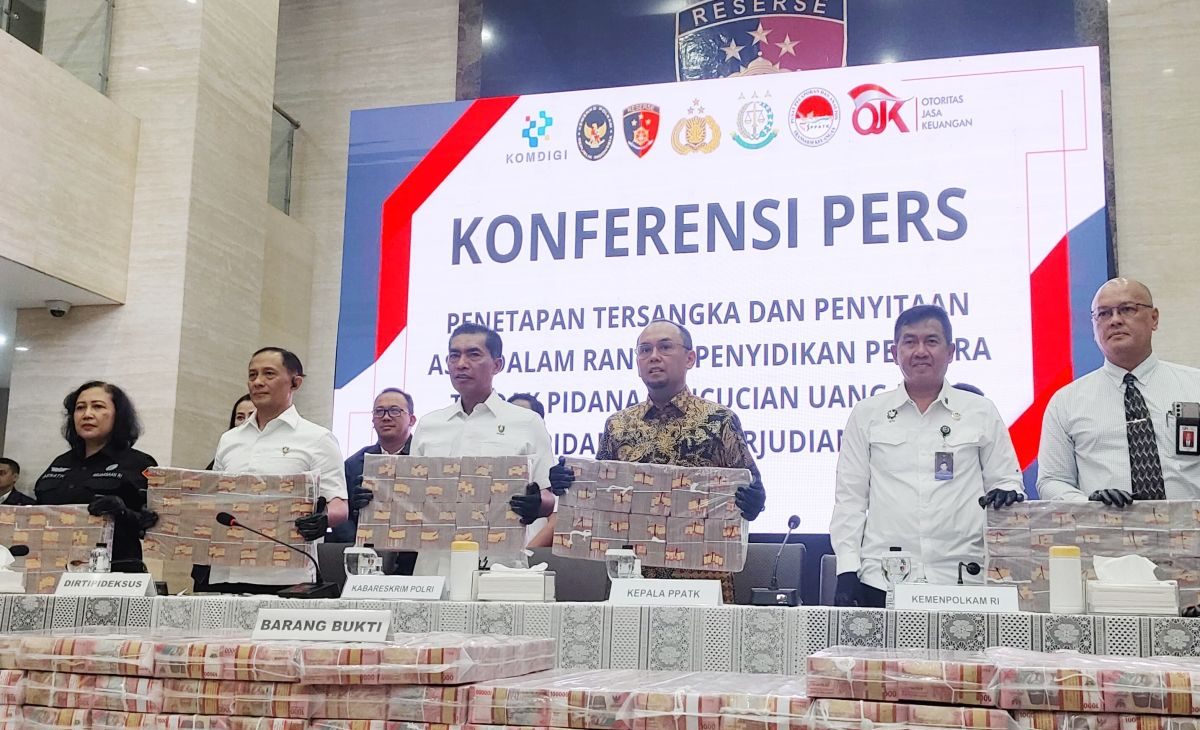 Polisi Bongkar Pencucian Uang Judol Lewat 17 Perusahaan Fiktif